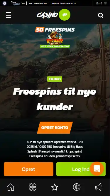 CasinoGo app – iPhone, Android og mobilbrowser